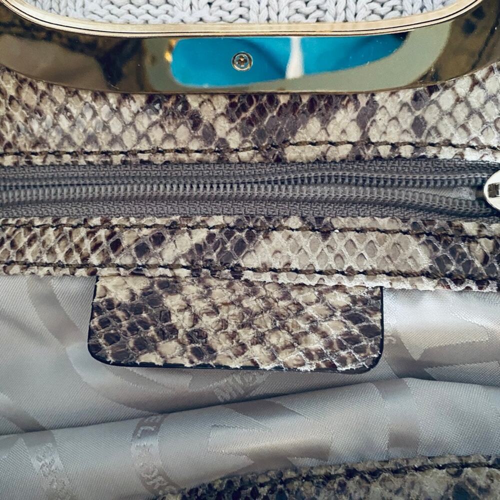 Michael Kors Python Clutch Purse - image 7